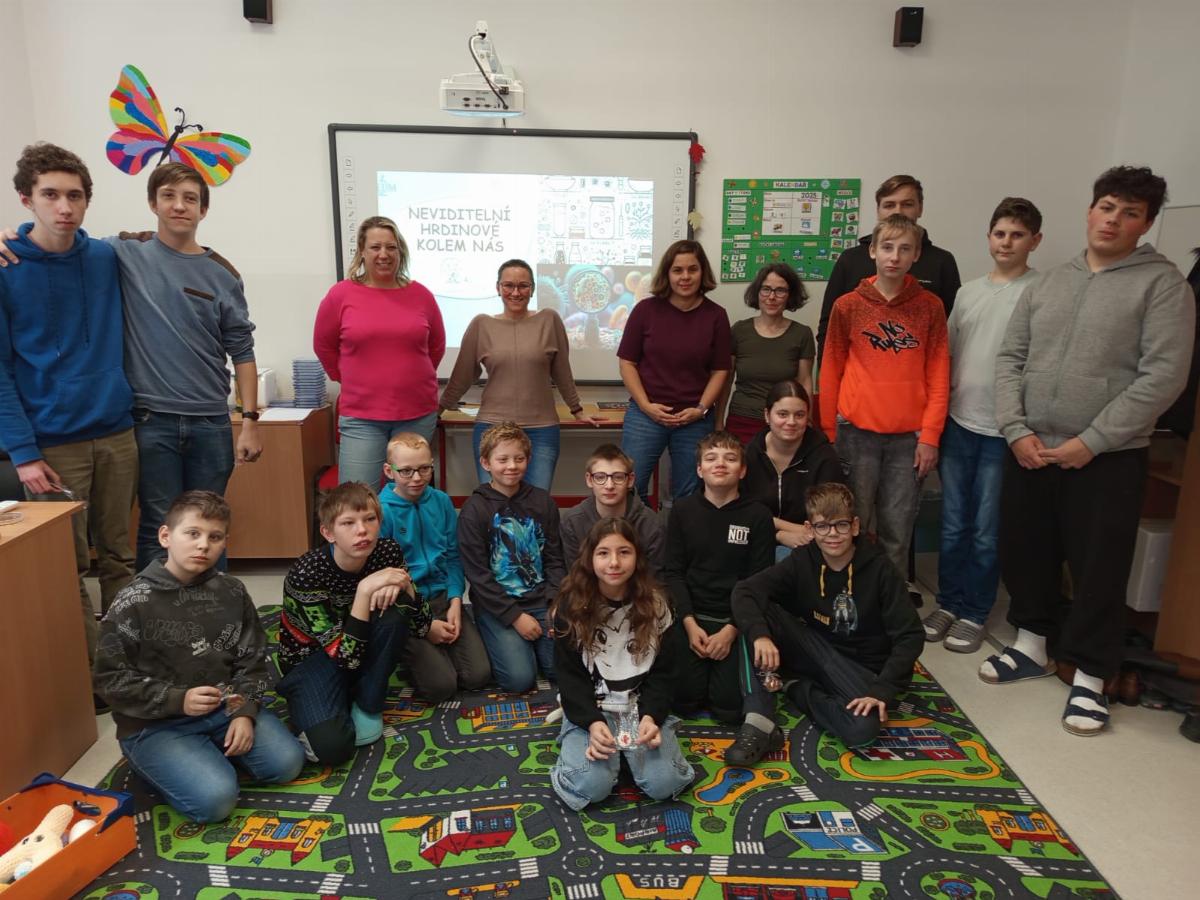 Workshop Neviditelní hrdinové pro výherce Mléčné fantazie 2025