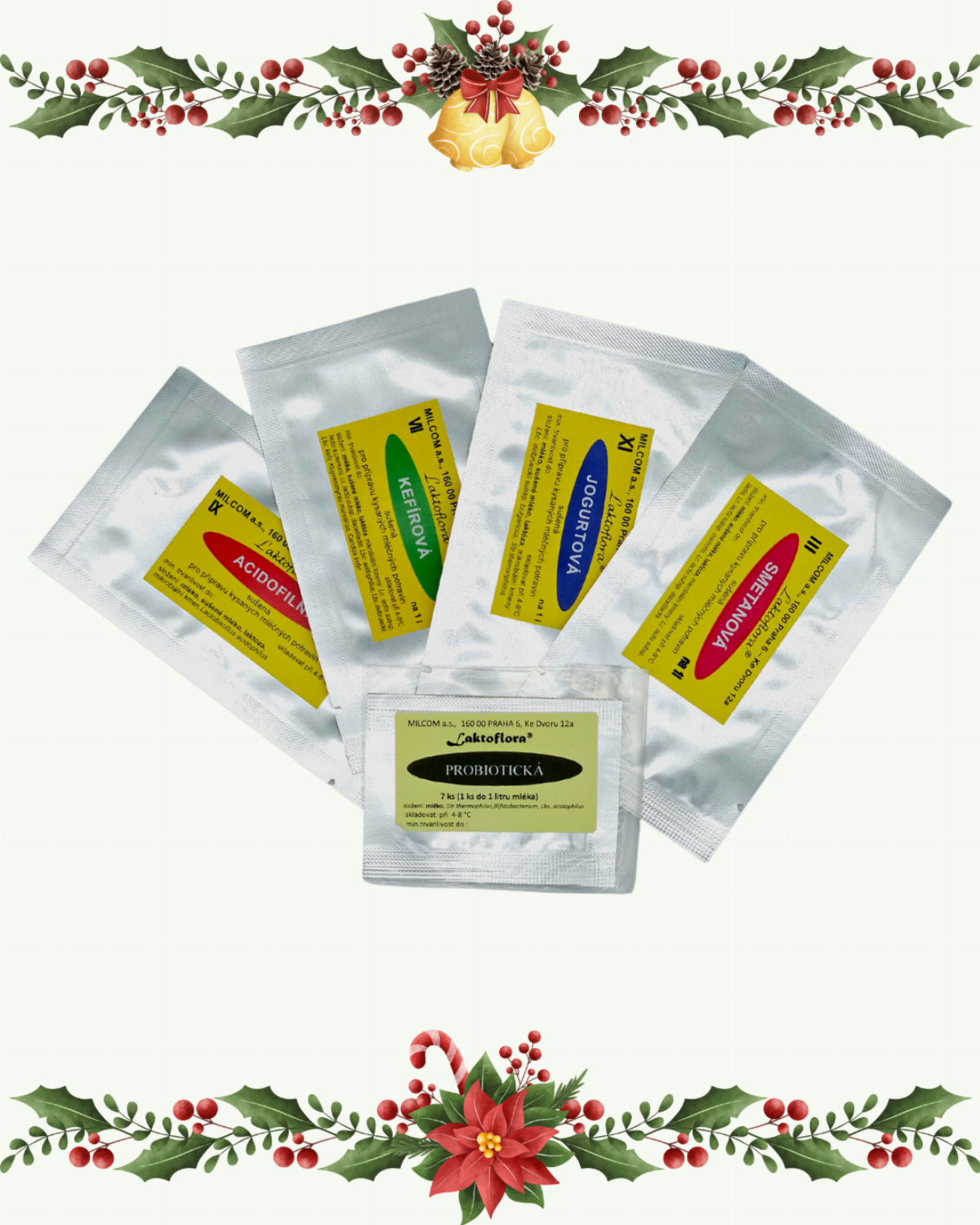 🎄 Vánoční balíčky MILCOM 🎁