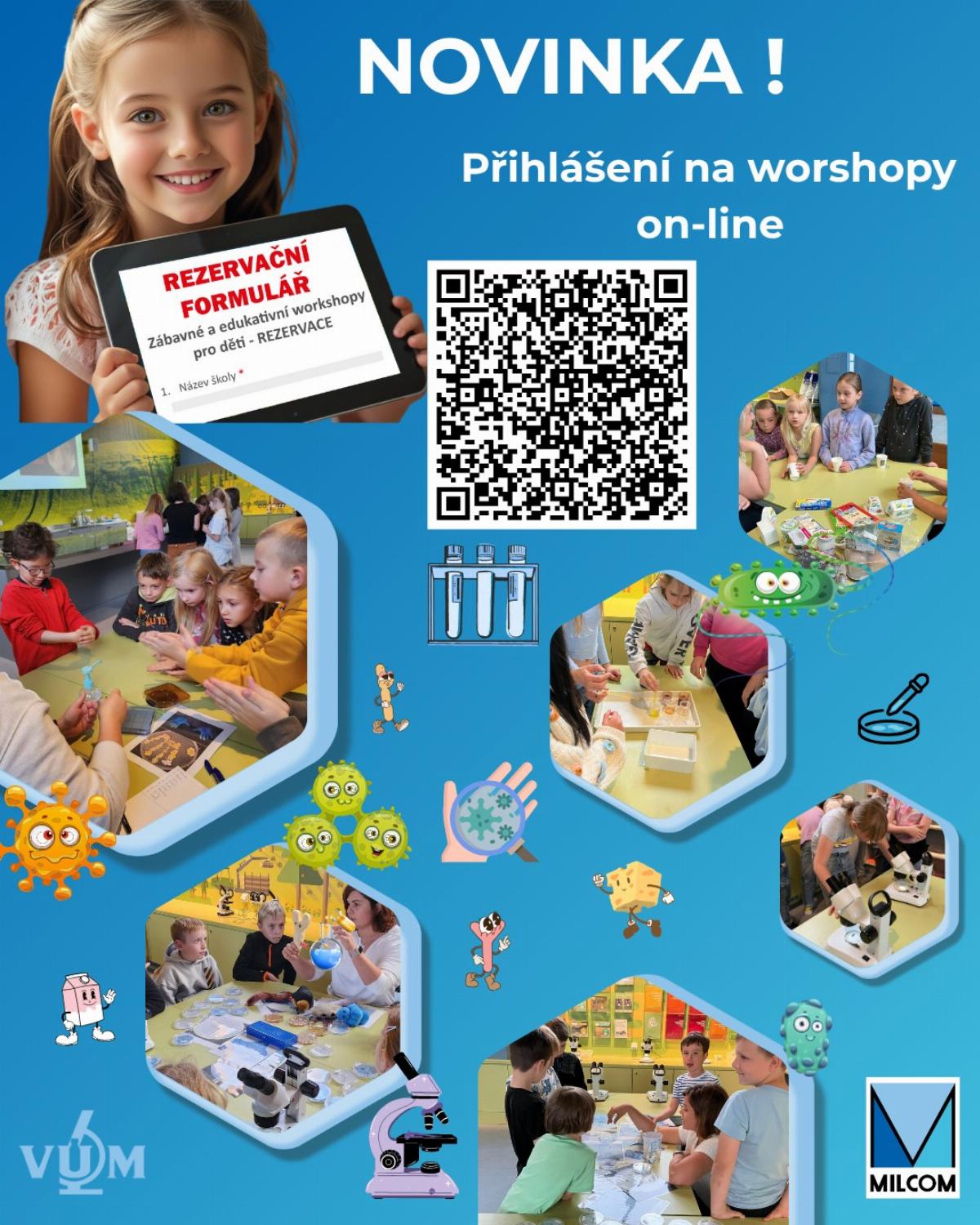 Přihlašování pro školy nově online