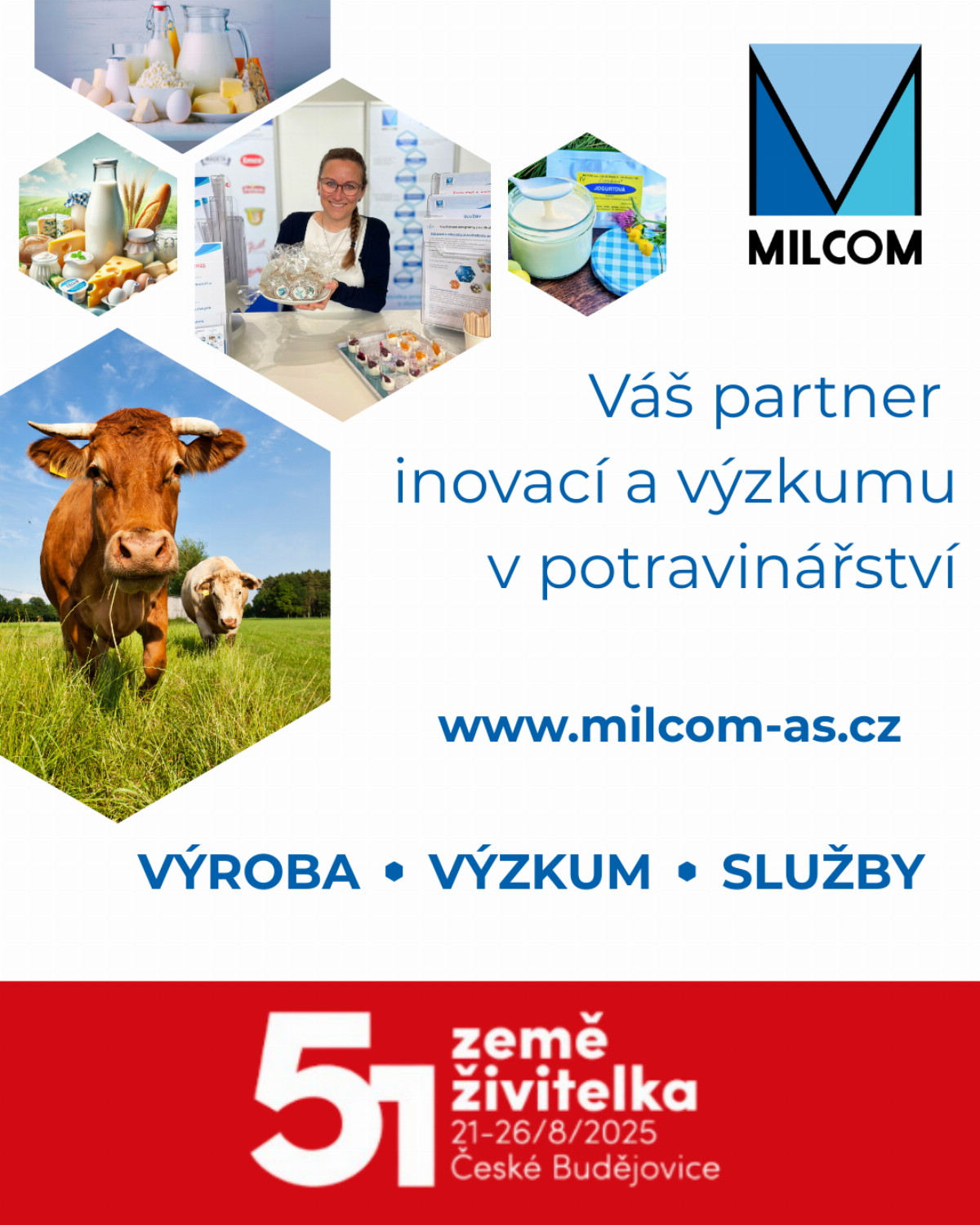 MILCOM a.s. na Zemi živitelce 2025
